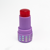 Product pack of Mo-Beauty Shop's Mo-Jelly Blush + Lip Tint in the shade Chili Crisp, a buildable red color.