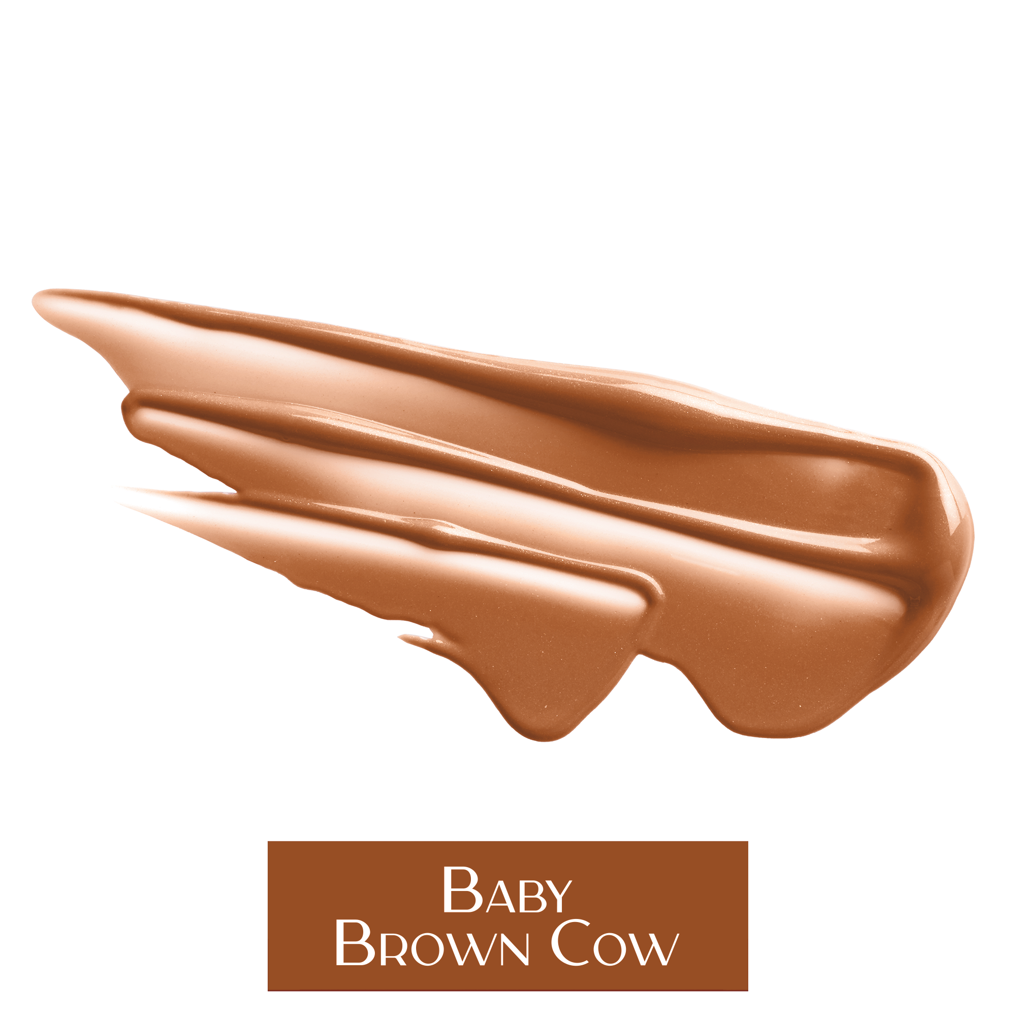 Swatch image of Mo-Beauty Shop's Mo-Shine Lip Gloss in the shade Baby Brown Cow.