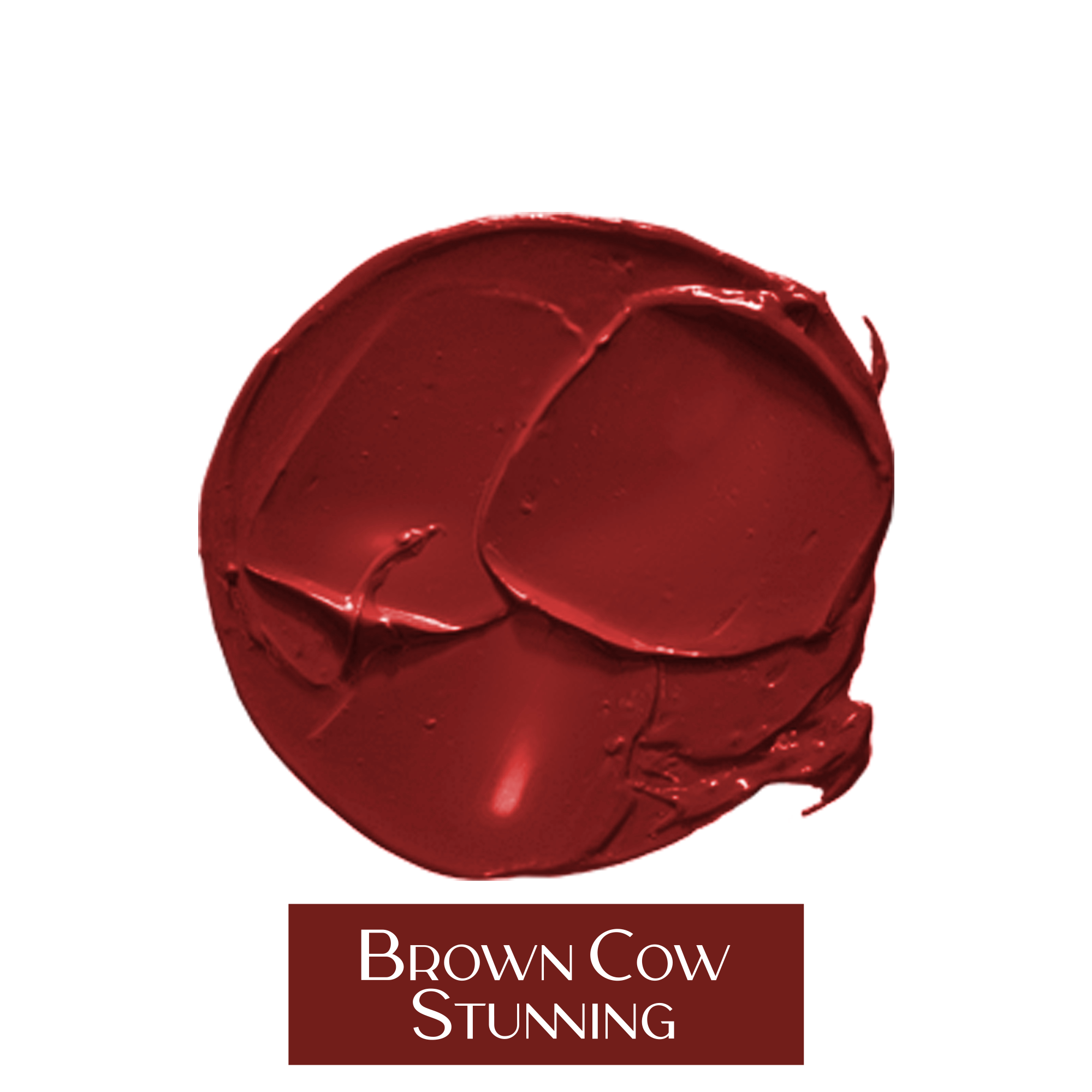 Swatch image of Mo-Beauty Shop's Mo-Matte Liquid Lipstick in the shade Brown Cow Stunning.