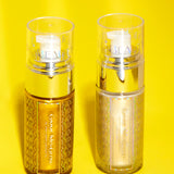 Mo-Beauty Shop's Gimme Mo-Glow All-Over Highlighter. Available in Gold and Silver shades.