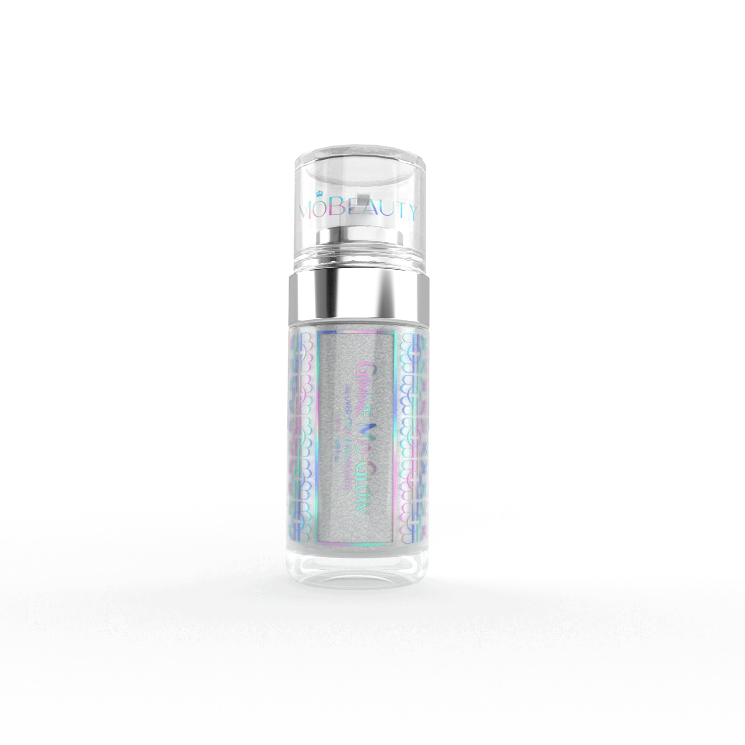 Product image of Mo-Beauty Shop's Gimme Mo-Glow All-Over Highlighter in the Silver shade.