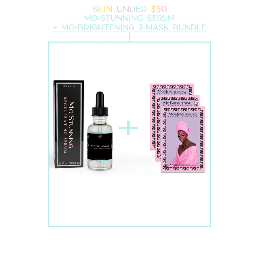 Skin Under $50: Mo-Stunning Serum + Any 3-Mask Bundle